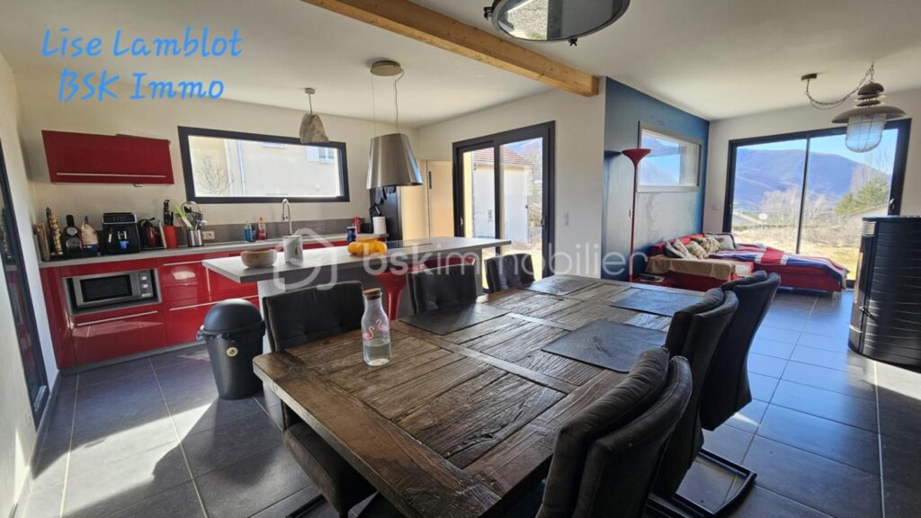 Maison contemporaine 4 chambres – 5 pièces – 4 chambres – 113 m²