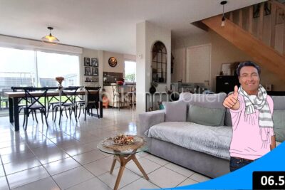 Maison individuelle, 5 chambres, garage, jardin. Possibilité de semi plain-pied – 6 pièces – 5 chambres – 117 m²