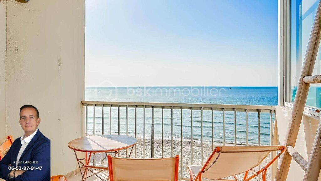 EXCLUSIVITÉ 🏖 À VENDRE – Magnifique T3 en première ligne à Palavas-les-Flots 🏖 – 3 pièces – 2 chambres – 56 m²