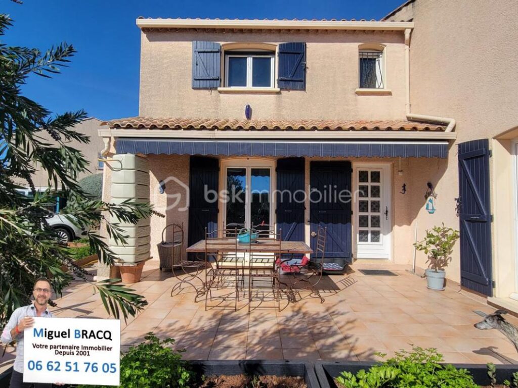 Villa F4 avec 115 m² hab sur 512 m² de terrain au calme sur Autignac 34480 – 4 pièces – 2 chambres – 115 m²