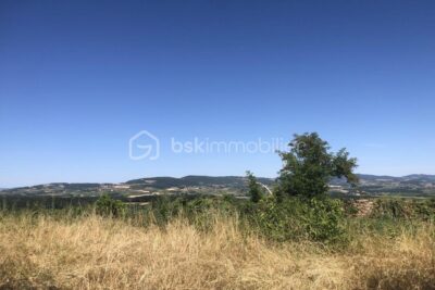 Terrain à bâtir 981 m² viabilisé – Vue Monts du Beaujolais – NR pièces – NR chambres – 981 m²