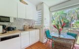 Appartement d’angle vue cocoteraie Anse des Rochers – 1 pièce – 1 chambre – 19 m²