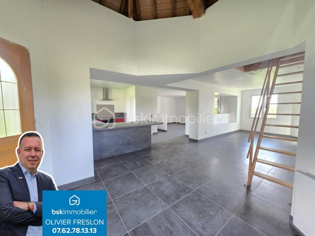 Beau Pavillon de plain pied de 125m² de Parigny les Vaux – 4 pièces – 3 chambres – 125 m²