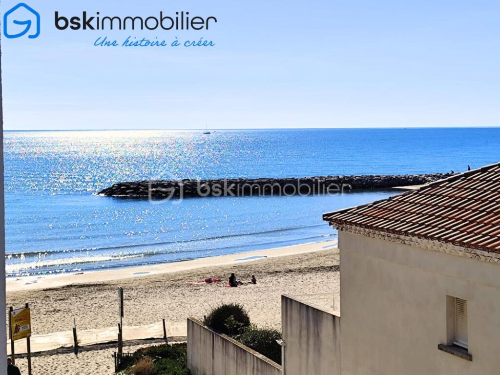 APPARTEMENT T2 PREMIERE LIGNE VUE MER – 2 pièces – 1 chambre – 39 m²