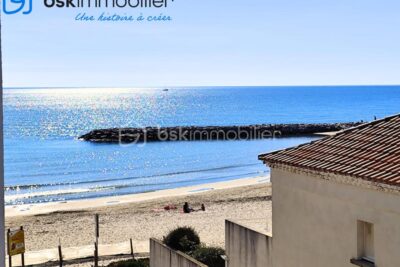 APPARTEMENT T2 PREMIERE LIGNE VUE MER – 2 pièces – 1 chambre – 39 m²