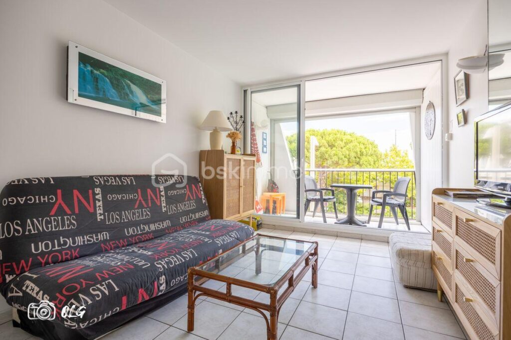 Appartement cosy avec vue dégagée à La Grande-Motte ! – 2 pièces – 1 chambre – 31 m²