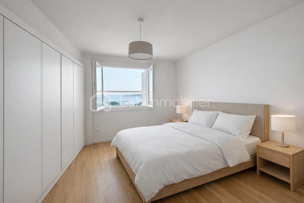 HYERES PRESQU&rsquo;ÎLES DE GIENS : T2 DE 38 M2 AVEC PISCINE ET VUE MER – 2 pièces – 1 chambre – 37 m²