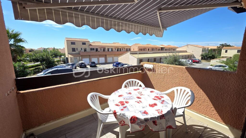 EXCLUSIVITÉ – 2 pièces naturiste vue dégagée à Leucate (11) – 2 pièces – 1 chambre – 25 m²
