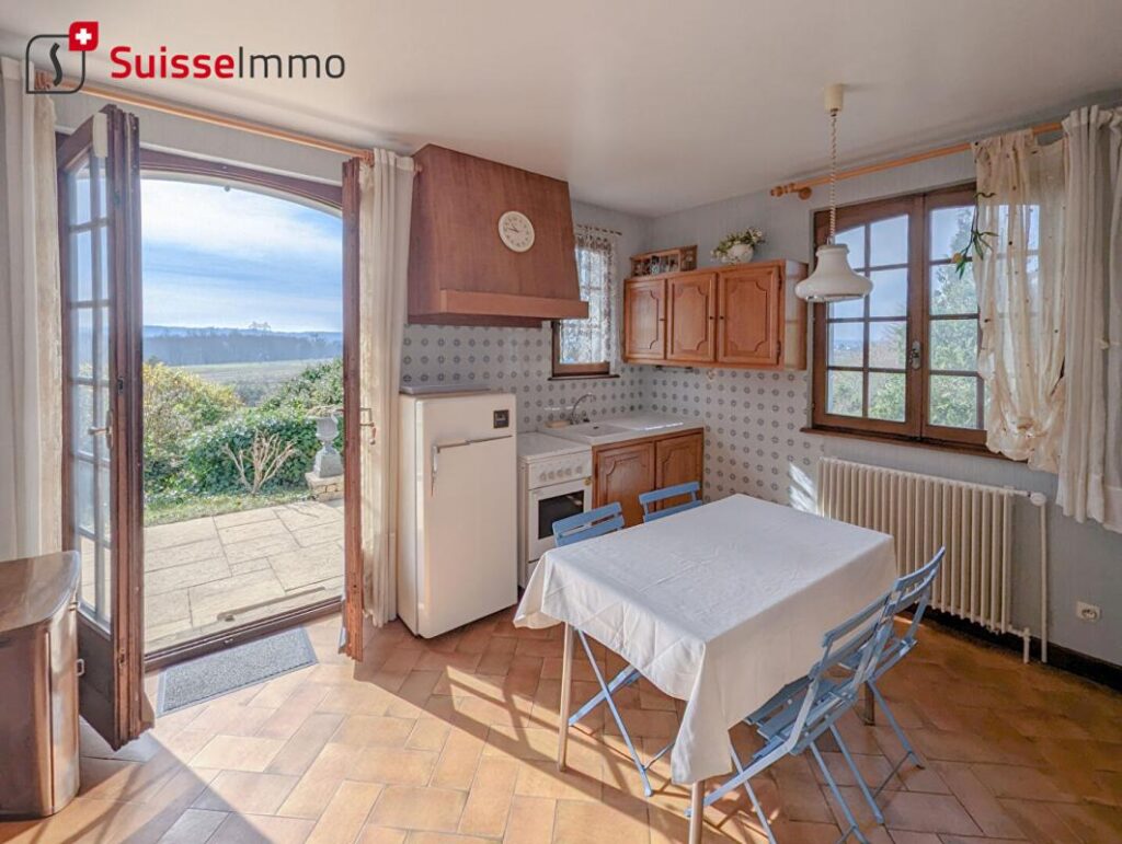 Maison d’architecte Taillecourt 6 pièce(s) 190 m2 – 6 pièces – 4 chambres – 190 m²