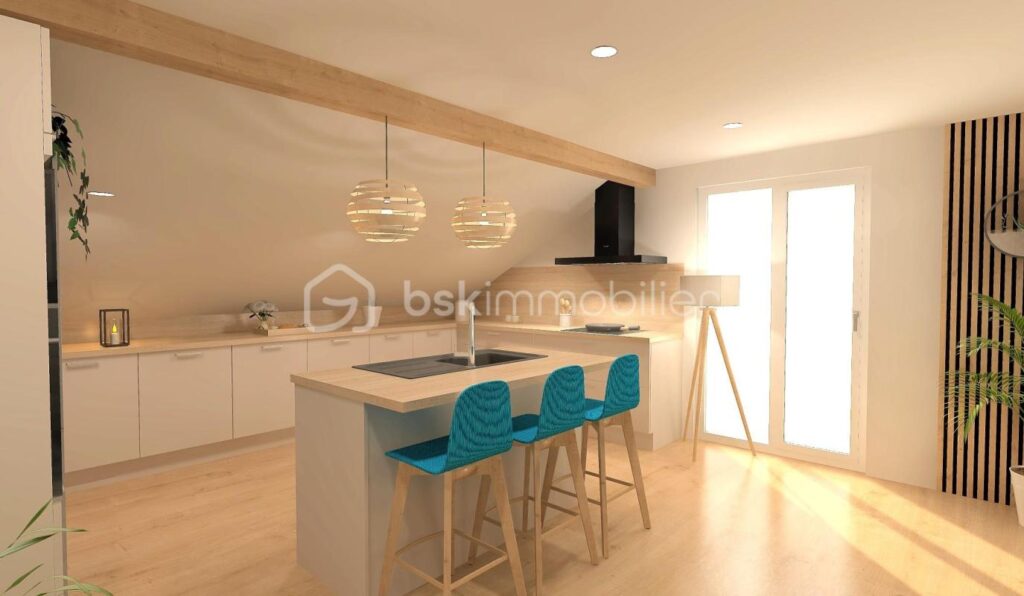 MAISON AVEC VUE SUR LE MONT BLANC – 8 pièces – 4 chambres – 353 m²