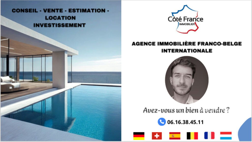 Grand T2 spacieux et lumineux avec une place de parking – 2 pièces – 1 chambre – 57 m²