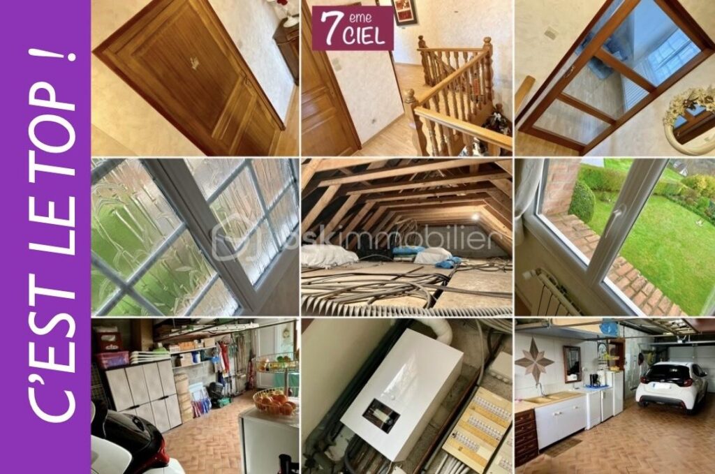 SA MAJESTE SCINTILLE à SAINT-MARTIN-BOULOGNE – 7 pièces – 5 chambres – 230 m²