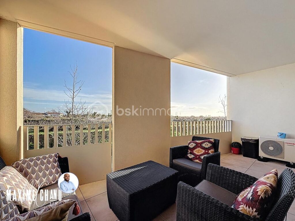 Appartement T3 2022 avec terrasse sans vis-à-vis et parking en souterrain – 3 pièces – 2 chambres – 65 m²