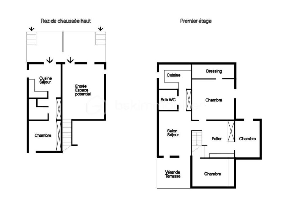 Maison de caractère avec terrasses et locatif – fort potentiel à Niozelles, proche Forcalquier – 8 pièces – 4 chambres – 154 m²