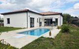T5 contemporaine plain-pied Falguieres – 5 pièces – 4 chambres – 137 m²