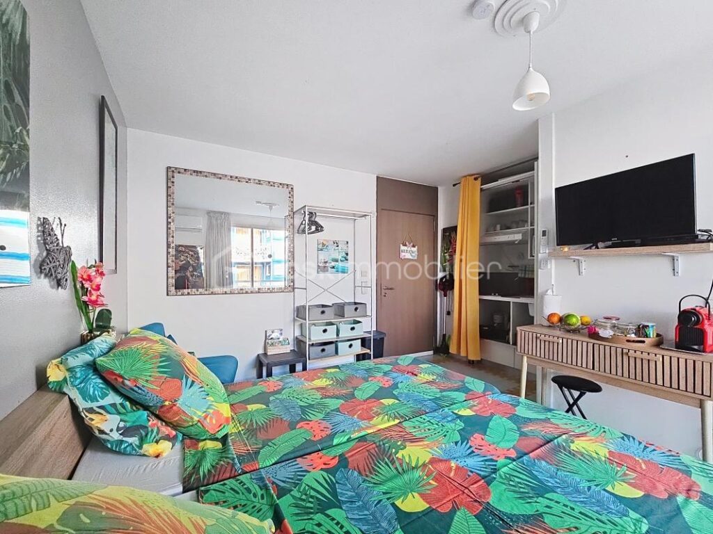 Studio résidence village vacances plage et piscine – 1 pièce – 1 chambre – 19 m²