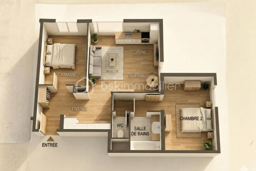 Appartement à vendre à Paris 18e arrondissement — Vue sur la ville — photo 11