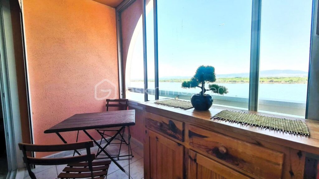 *** Appartement de 29m² T2 avec VUE +++ sur mer à Port-Leucate *** – 2 pièces – 1 chambre – 23 m²