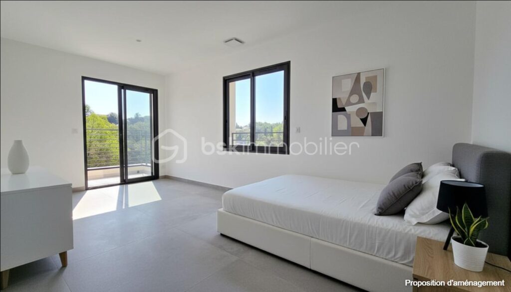 Villa 5 pièces 147m2 sur un terrain de 450m2 – Poulx – 5 pièces – 4 chambres – 147 m²