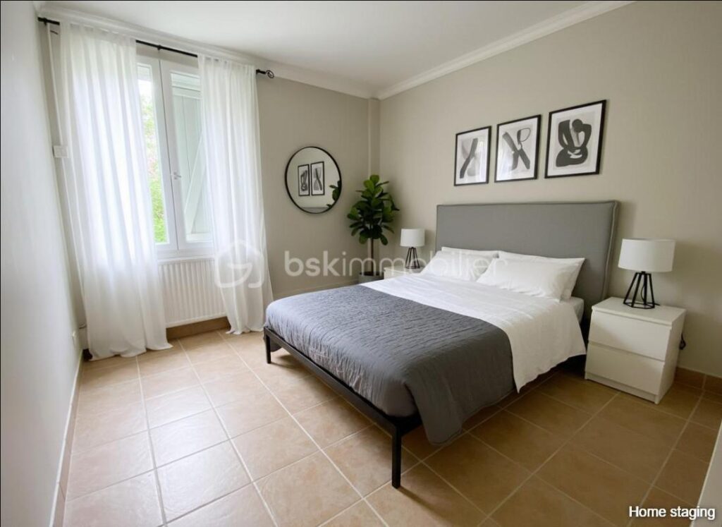 Maison de plain-pied – piscine – Vue dégagée sur le Luberon – Calme – 6 pièces – 5 chambres – 106 m²