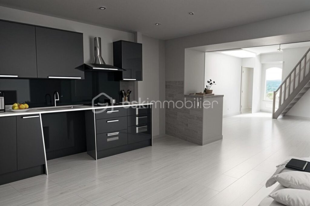 Antisanti- Maison de village 87m2 – 4 pièces – 3 chambres – 87 m²