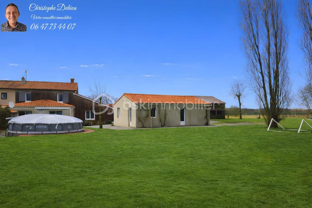 ✨ PAVILLON – 118 M² – 3 CHAMBRES – DÉPENDANCES – GRAND TERRAIN – CHAVAGNES-EN-PAILLERS✨ – 5 pièces – 3 chambres – 118 m²