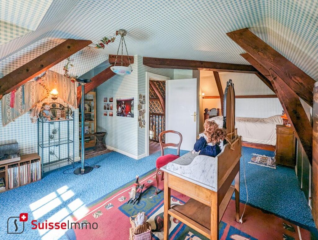 Maison d’architecte Taillecourt 6 pièce(s) 190 m2 – 6 pièces – 4 chambres – 190 m²