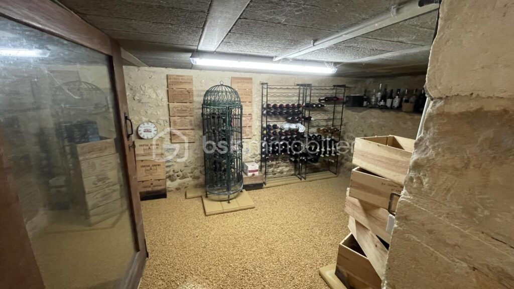 Magnifique bâtisse en pierre de 219m² habitable avec environ 658m² de dépendance sur 10600m² partiellement clos – 7 pièces – 4 chambres – 219 m²