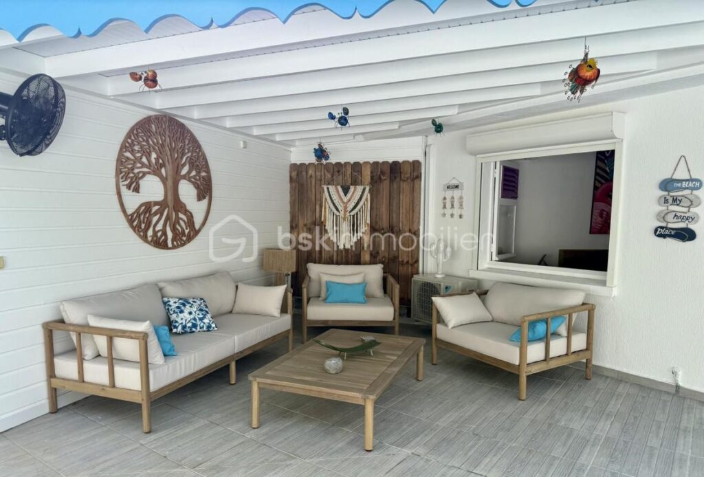 Villa T3 piscine plage à pied – 3 pièces – 2 chambres – 55 m²