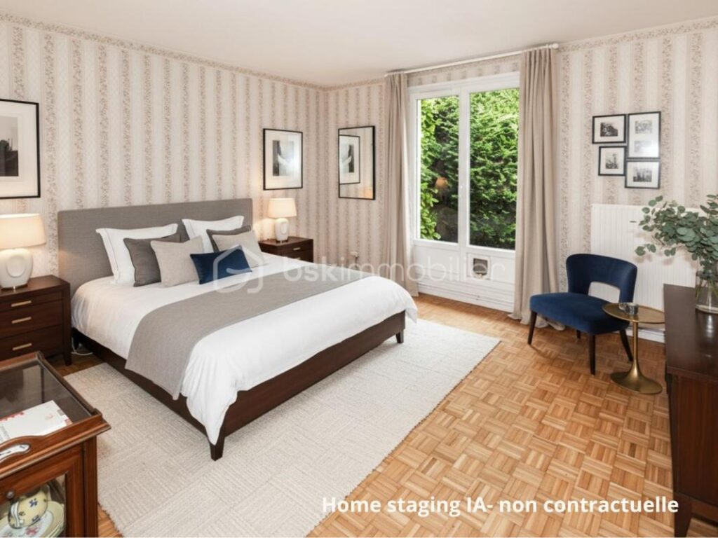 Maison de plain-pied – 151 m² – Jardin arboré d’environ 800 m² – 5 pièces – 3 chambres – 151 m²