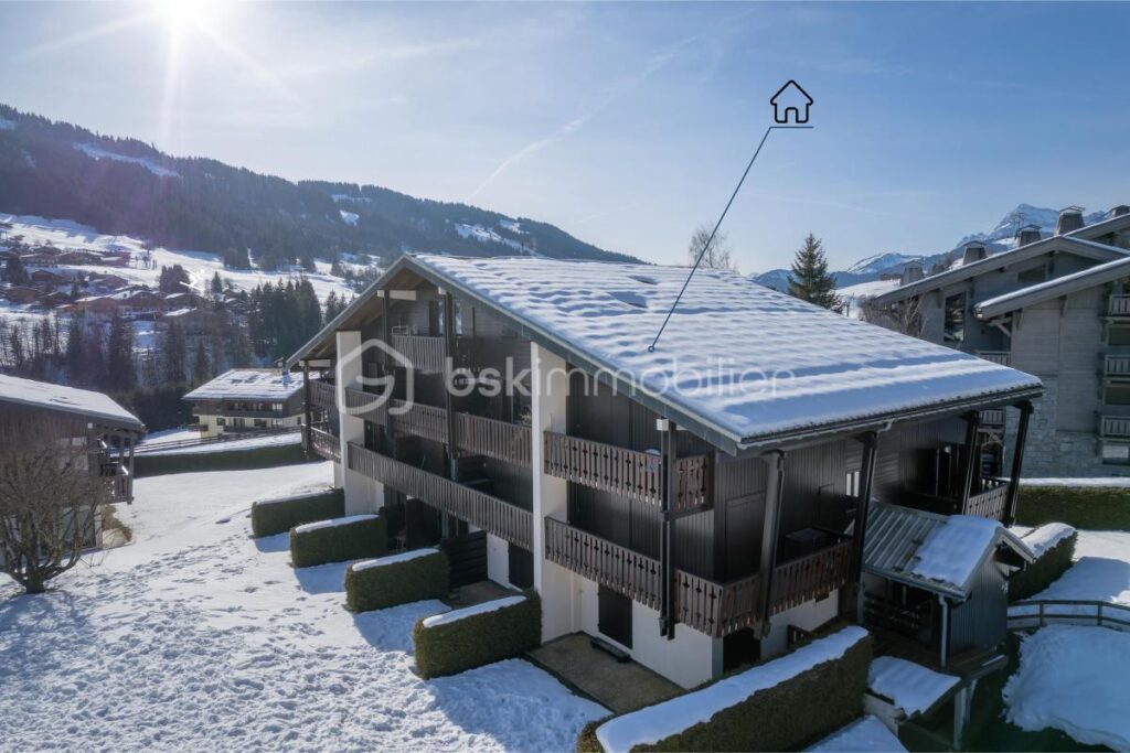 74120 PRAZ-SUR-ARLY – APPARTEMENT 1 CHAMBRE + MEZZANINE – VUE MONTAGNE – PROCHE CENTRE VILLAGE ET PISTES DE SKI – 2 pièces – 2 chambres – 23 m²