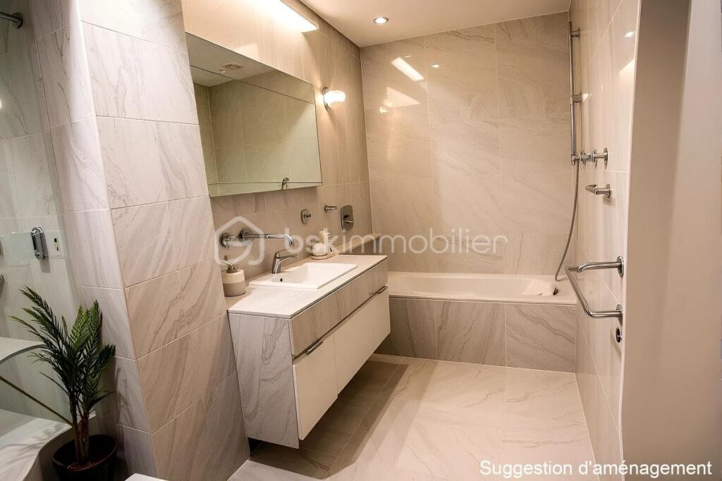 SECTEUR TOP MAISON SEMI INDIVIDUELLE LUMINEUSE, EN RETRAIT DE RUE – BEAU JARDIN GRAND GARAGE DEPENDANCES – 4 pièces – 3 chambres – 107 m²