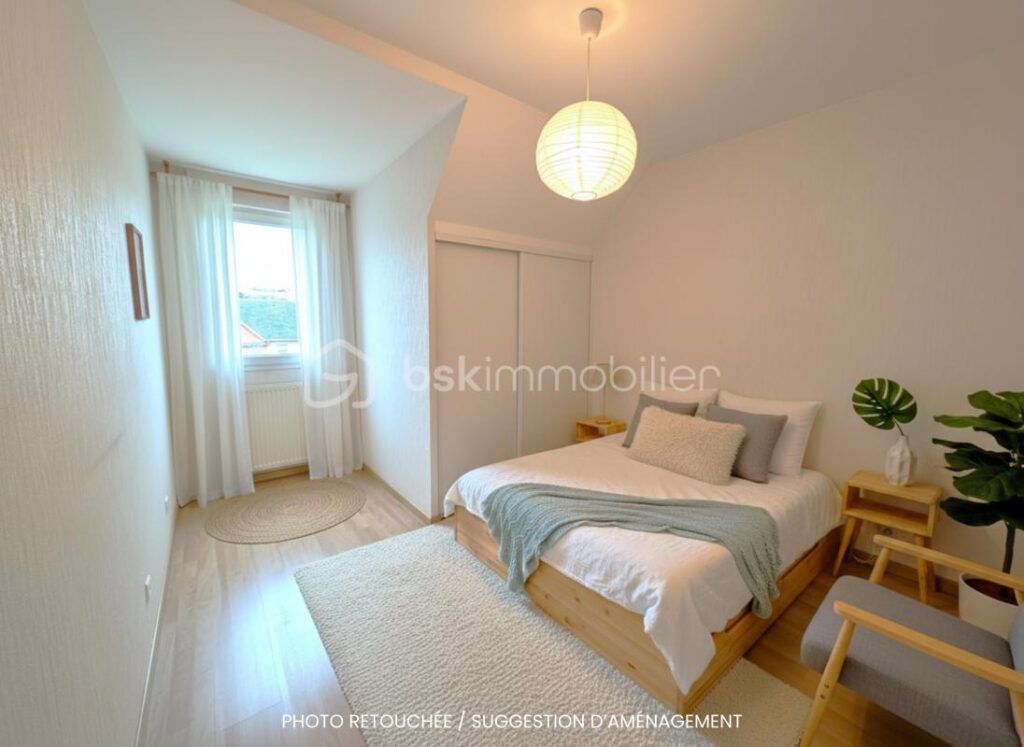 Appartement 2 chambres – 65 m² de lumière, SANS VIS-À-VIS, en hyper-centre, avec STATIONNEMENT et SOLARIUM extérieur – 3 pièces – 2 chambres – 64 m²