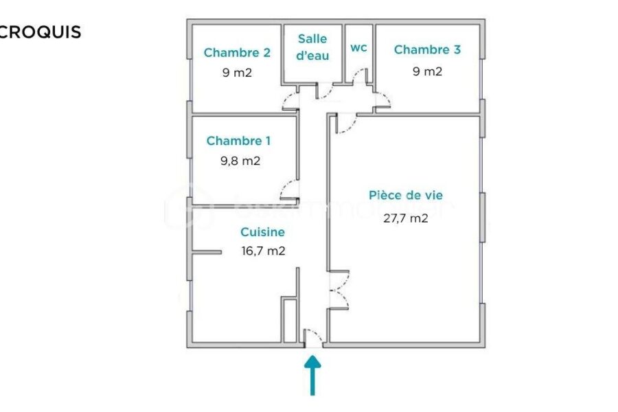 Appartement à vendre à Le pont de claix — Vue montagne — photo 15