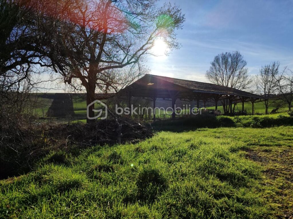 Corps de ferme avec grand terrain, et des dépendances – 6 pièces – 4 chambres – 155 m²