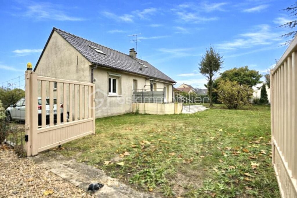 À vendre – Maison indépendante de plain-pied 101m2 avec sous-sol total – Poincy (à 2 min de Meaux) – 4 pièces – 3 chambres – 105 m²