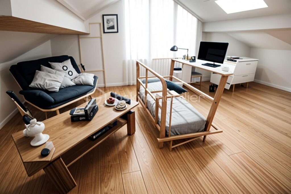 Maison individuelle dans petit village – 6 pièces – 4 chambres – 114 m²