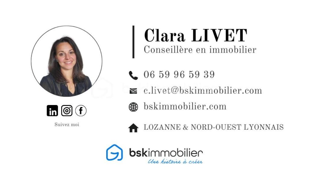 ✨ Exclusivité – T3 de charme dans maison de maître du XIXe siècle – Limas ✨ – 3 pièces – 2 chambres – 73 m²