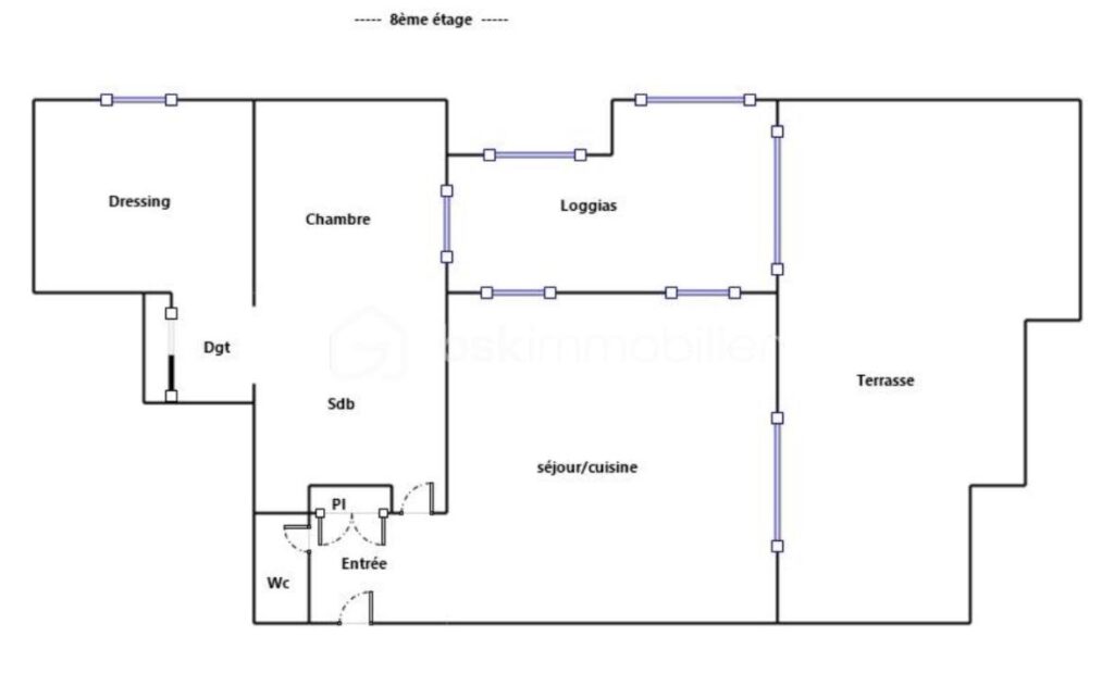 •⁠ ⁠COUP DE COEUR – LATTES PORT ARIANE- RARE – VUE EXCEPTIONNELLE- APPARTEMENT T3 DE STANDING 89m2- DEUX GARAGES BOX – DEUX PLACES DE PARKING * – 3 pièces – 2 chambres – 89 m²