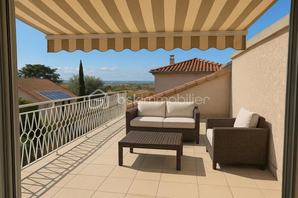 Une vue rare, un emplacement recherché, une maison de caractère au cœur de Roiffieux – 4 pièces – 2 chambres – 75 m²