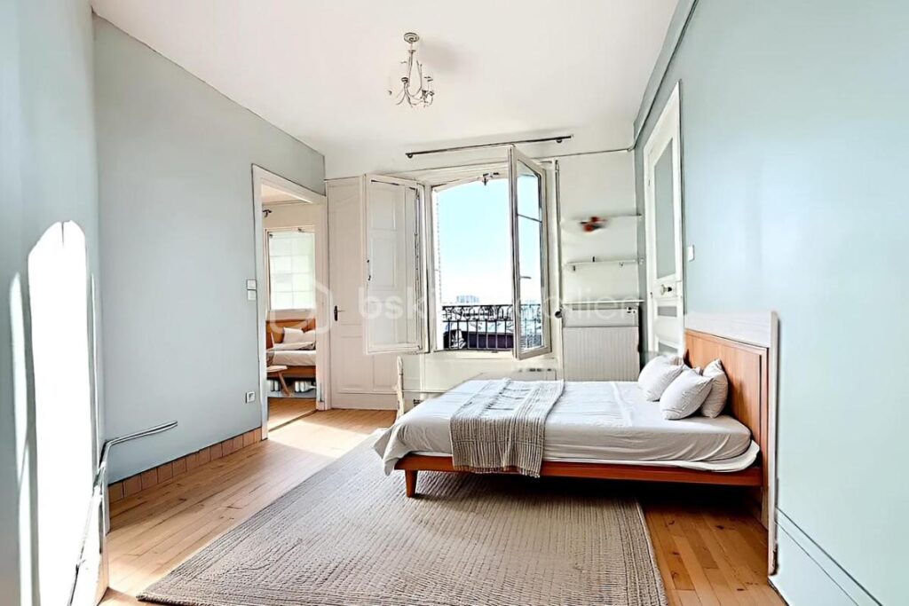 Trois pièces ENSOLEILLEE au DERNIER ETAGE avec VUE DEGAGEE sur Malakoff – 3 pièces – 2 chambres – 59 m²