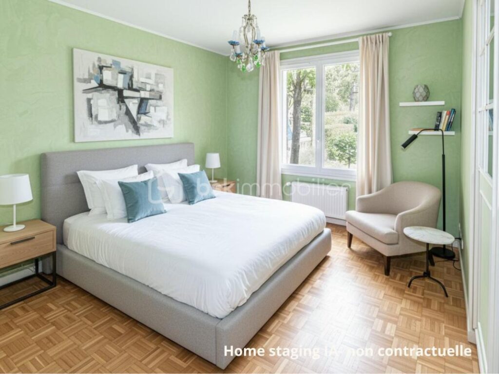 Maison de plain-pied – 151 m² – Jardin arboré d’environ 800 m² – 5 pièces – 3 chambres – 151 m²