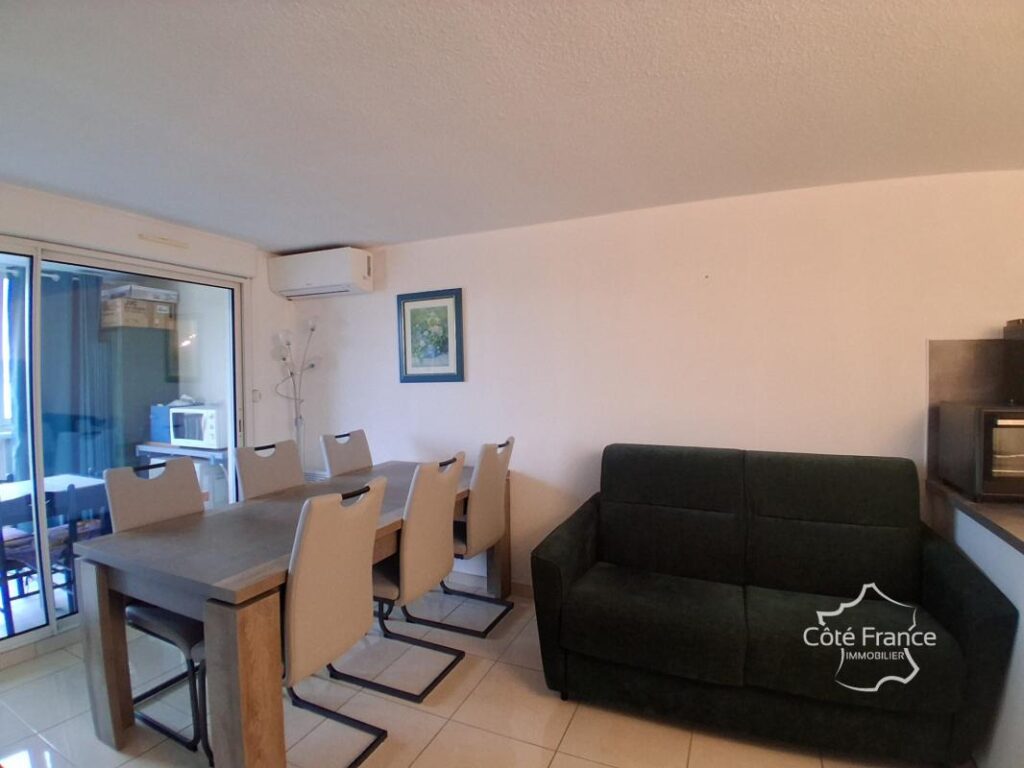 Bel Appartement T2 rénové secteur Richelieu dans résidence a – 2 pièces – 1 chambre – 31 m²