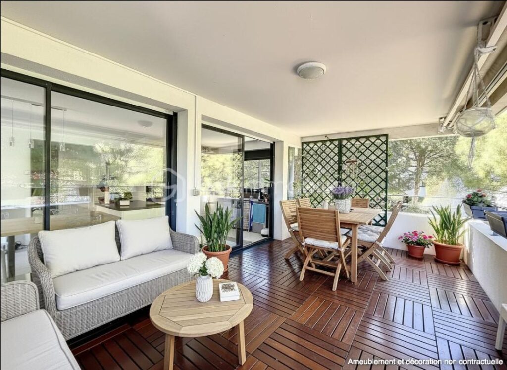 Montpellier Richter, superbe appartement avec terrasse sans vis-à-vis en bordure de Lez – 4 pièces – 3 chambres – 101 m²