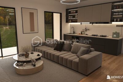 SAINT MARTIN D&rsquo;ARDECHE / APPARTEMENT 68 m² / PLATEAU BRUT OU CLE EN MAIN – 3 pièces – 1 chambre – 68 m²