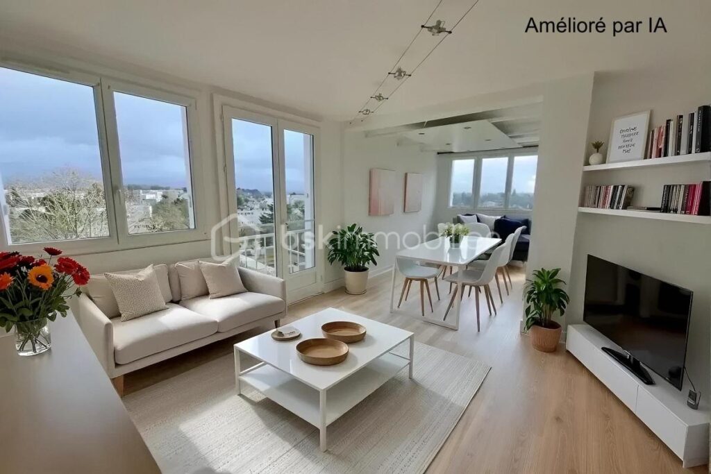 Appartent 4 pièces -70m²- Saint-Cyr-Sur-Loire – 3 pièces – 2 chambres – 70 m²