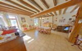 Maison de Campagne de plain pied de 132 m² avec grenier aménageable dans un environnement verdoyant – 5 pièces – 3 chambres – 132 m²