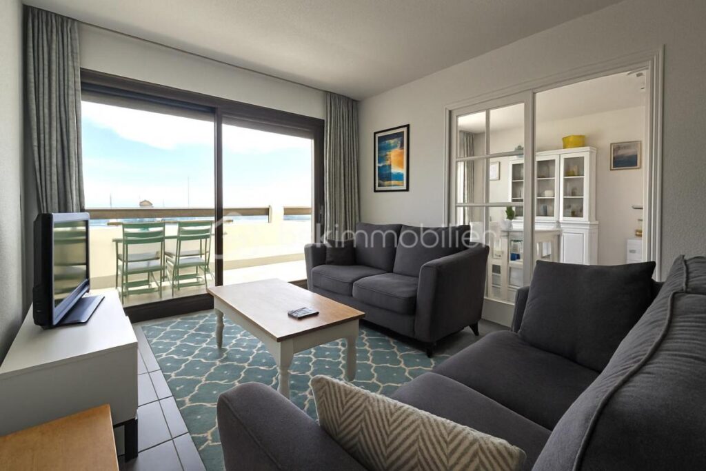 Appartement lumineux meublé 62 m2 – 4 pièces – 2 chambres – 62 m²