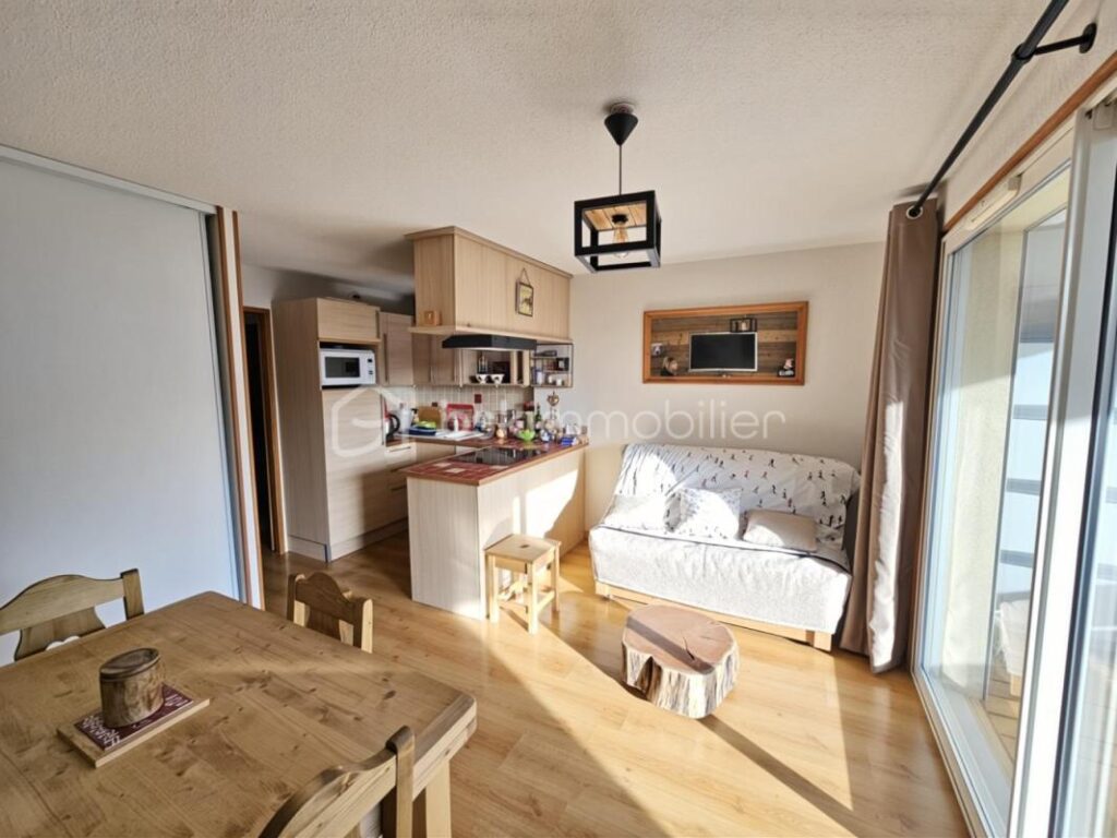 LA FOUX D’ALLOS – Appartement T2 + coin montagne avec terrasse et vue exceptionnelle – 2 pièces – 1 chambre – 35 m²