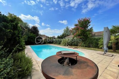 Maison familiale avec piscine à Coufouleux – 6 pièces – 4 chambres – 175 m²